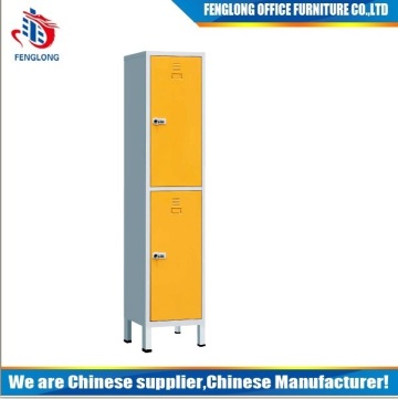 2 compartment locker export singapore,2-door locker,2 tier steel locker