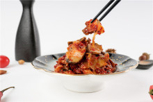 conch slice spicy kimchi flavor