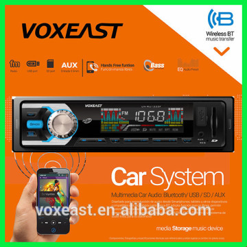 car mp3 player with CE/ROHS Certification /USB/Bluetooth/ high pioneer