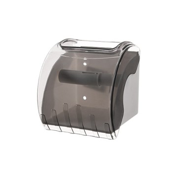 Modern Wall-Mounted Colorful Circular Waterproof Plastic Roll Tissue Box