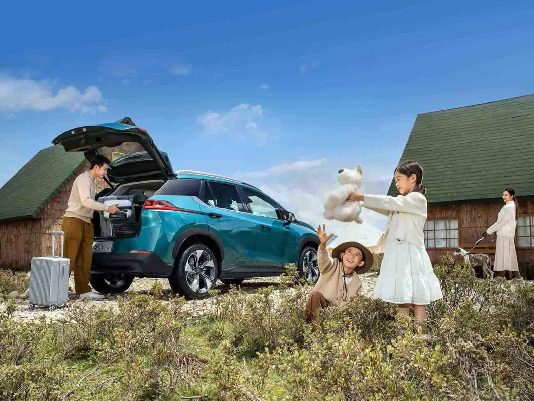 Aion V Grey Electric Car 500km Battery Endurance China Factory Hot Sale Max Speed 180km/H New Energy Luxury SUV