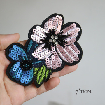 Fashion 4 in 1 bead Embroidery Patches Sequins