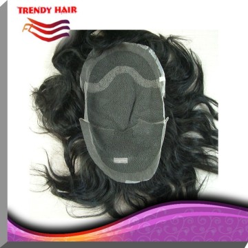 Full Lace toupee human remy Hair