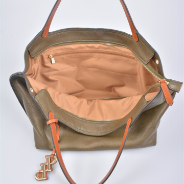 Borsa a tracolla fashional da donna casual in pelle