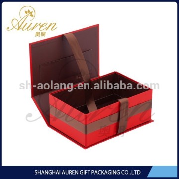 Elegant custom design jewelry folding gift box