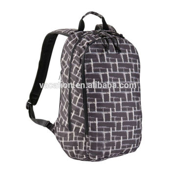 wall pattern heat transfer printing backpack