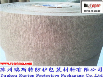 VCI antirust crepe paper for machining center