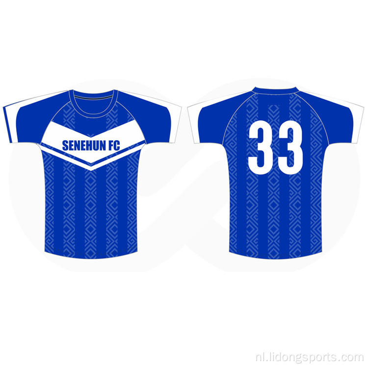 Voetbalshirt set voetbal op maat gemaakt voetbal shirt