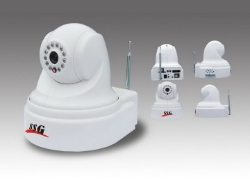 CMOS PTZ IP Camera with Built-in GSM Alarm (FLS-1168-IP828)