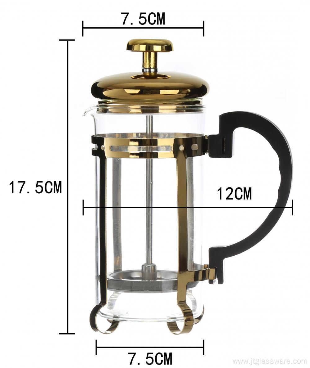 Heat Resistant Glass French Press Coffee Maker