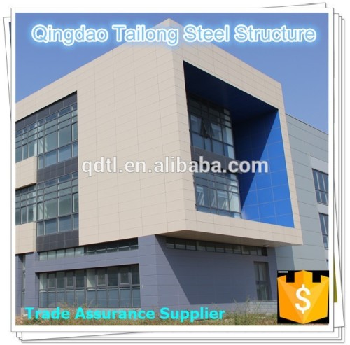 Steel construction workshop building