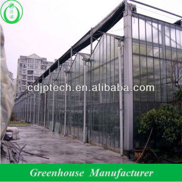 agricultural glass greenhouse shading system