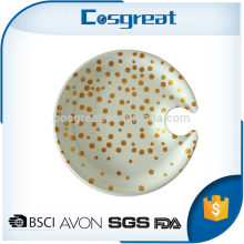 Melamine cosmetic plate for restaurant