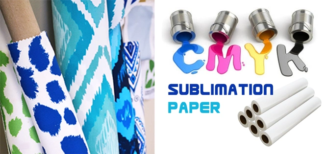 100GSM Sublimation Transfer Paper Chinese Manufacturer for Polyester Fabrics