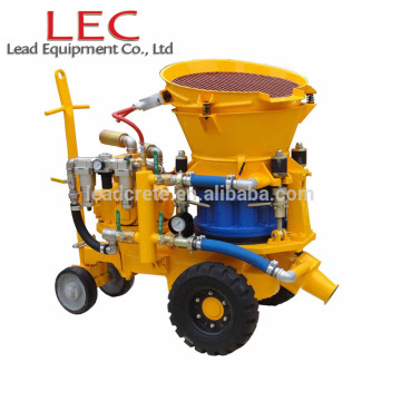 Air motor dry mix concrete spray equipment