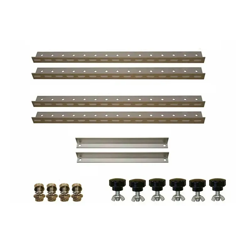 Aluminum 6005 T5 Solar Bracket for Flat Roof Mounting