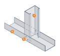 대중적인 디자인 금속을위한 Stud / Track Roll Forming Machine