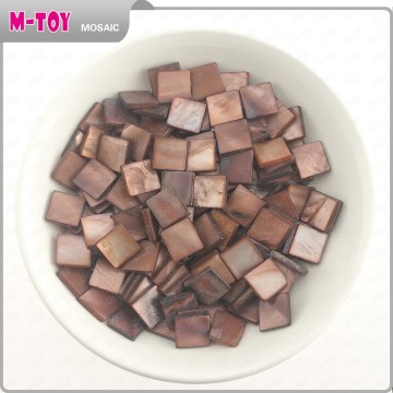 KS12 DIY dyed decorative sea shell mosaic tile