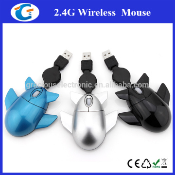 Airplane shape optical wired mouse