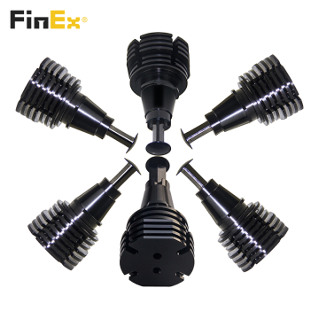 CNC Turned machined CNC Aluminum Turning Component