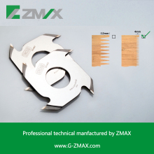 Tenon Cutter Comb Machine Joint Board Steel 4T Finger Joint Cutter 160*9.0*50*4T*4mm