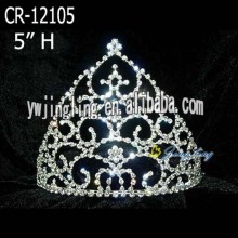 New Fashion Hair Jewelry Rhinestone Crown