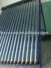 Split pressurized solar vacuum tube collector