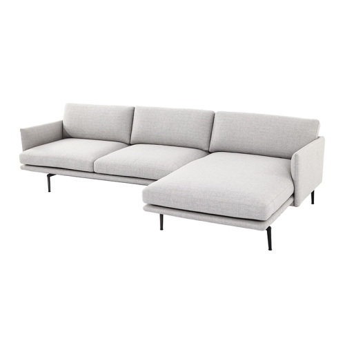 Modern Outline Fabric Sectional Sofa Replica