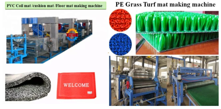 PVC Plastic Coil Mat/Carpet Mat /Door Floor Mat Production Line Chinese Manufacturer