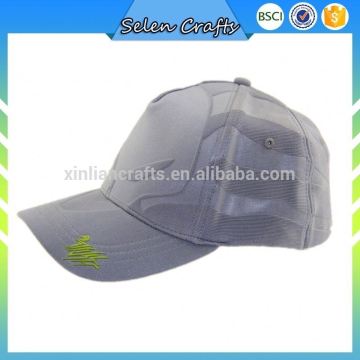 Leisure Polyester Ottoman Woven Fitted Baseball Caps With Debossed Logo