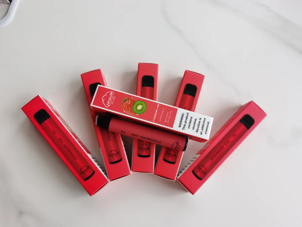 Wholesale 800 Air Glow Bar Plus Electronic Cigarette E Liquid Vaporizer Vapes Pod Disposable Vape