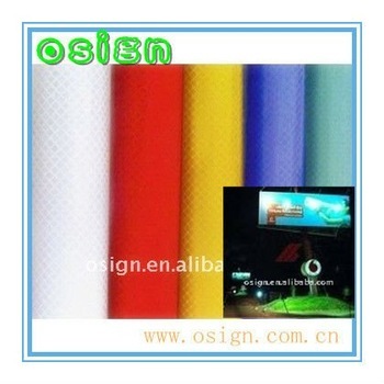 pvc honeycomb reflective flex banner