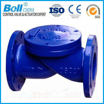 ductile iron cast iron flanged swing check valve