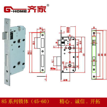 deadbolt lock body,body lock