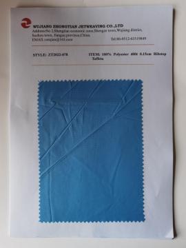 100% Polyester 400t 0.15cm Ribstop Taffeta