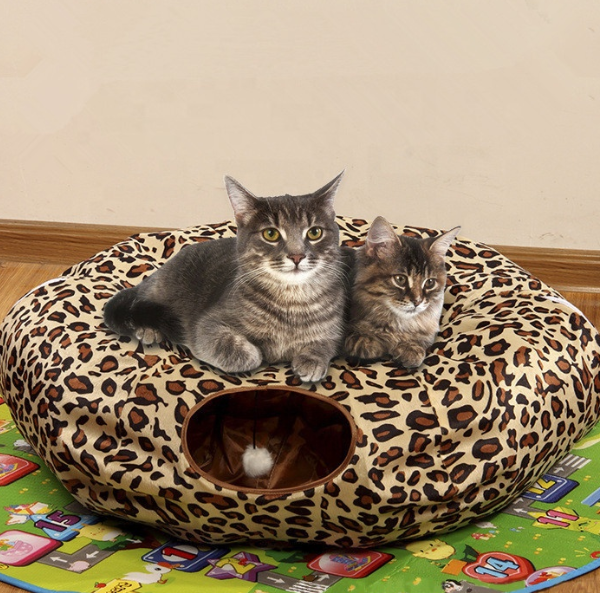 पालतू सुरंग बिस्तर खिलौना Pet Tunnel Bed Toy