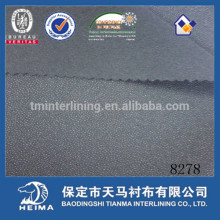 plain woven fusible interlining fabric 8278