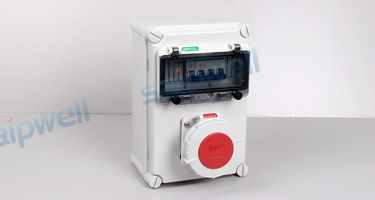 SAIP/SAIPWELL Hot Sales Dustproof Electric Outdoors Emergency 3 Push Button Switch Box
