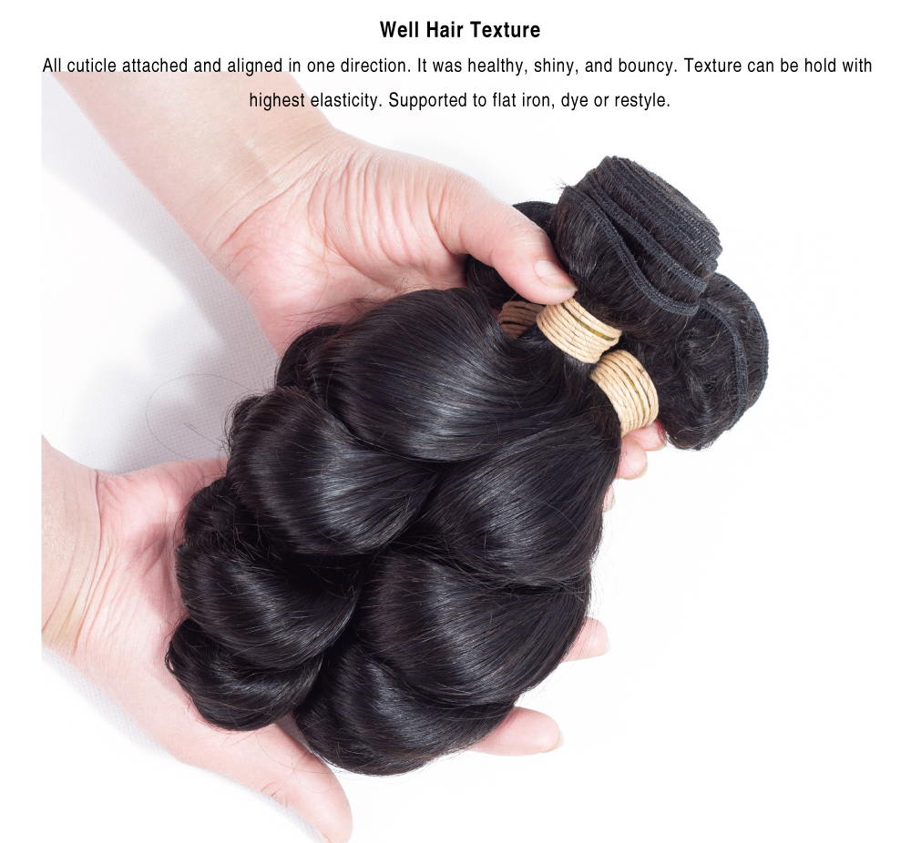 Quality Cheap Vietnam Hair Extension, Loose Wave Virgin Indian Hair Extension