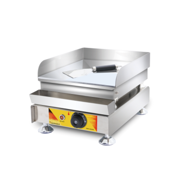 electric stainless steel flat pan griddle