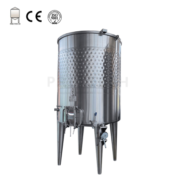 1500L Square Forkable Tank with Jacket Portable Fermenter Tank for Winemaking