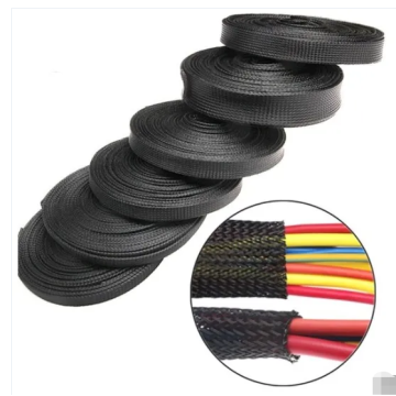 Braided Sleeving For Tubes And Industrial Hoses.