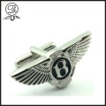 Aquila ala d'argento metal cuff link