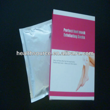 Hot sale foot peeling mask/exfoliating foot mask CE