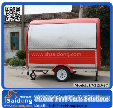 Newest Design commercial mobile fast food van/catering ice cream van