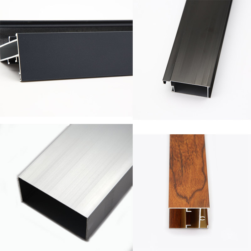 Various types aluminum windows extrusion profiles