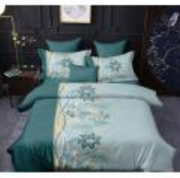 Jacquard Embroidery comforter set,embroidery quilt