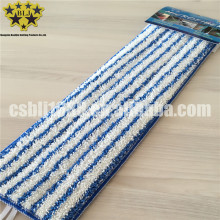 18" wholesale china factory piped square microfiber twisting cleaning flat mop