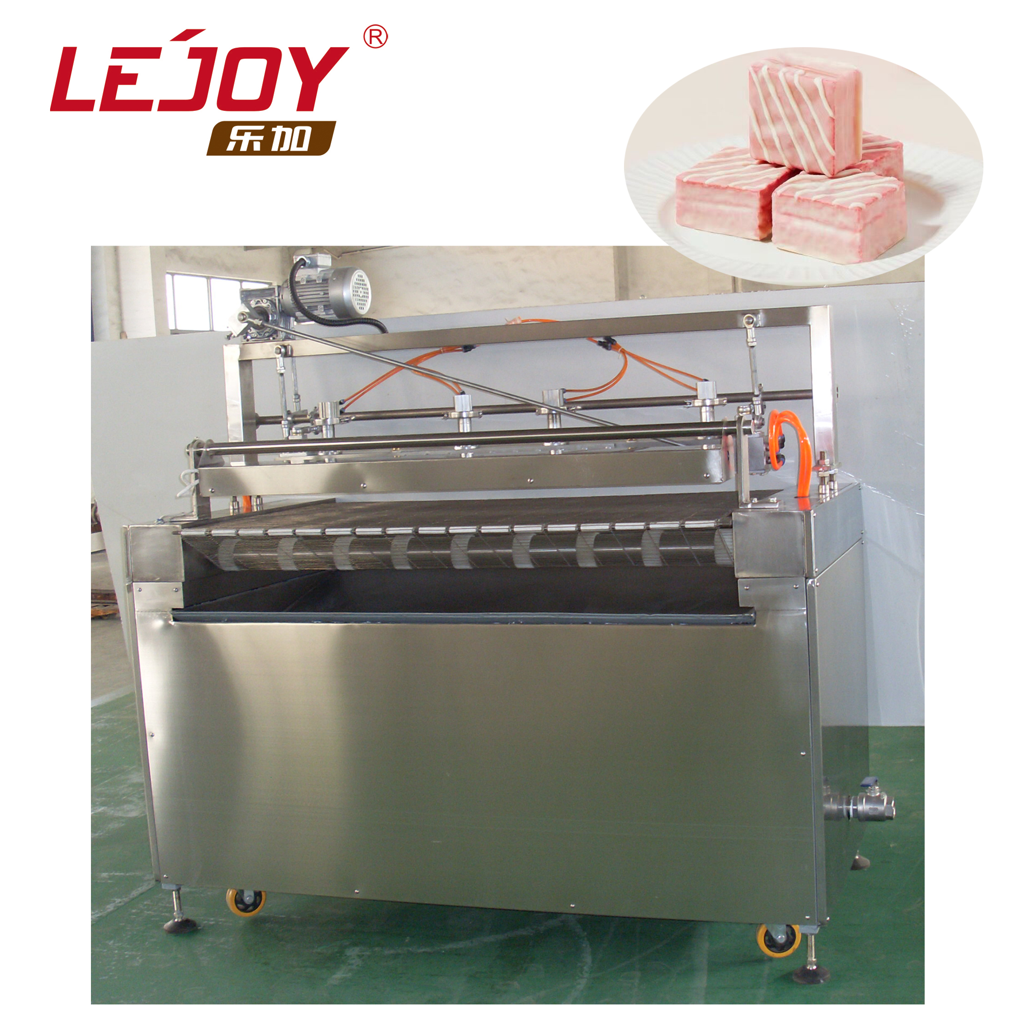 Chocolate Pattern Decorating Processing Machine