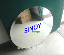 Top quality float glass around mirrors centerpiece decorative round mirrors